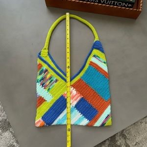 Handmade Crochet Shoulder Bag Tote Handbag Brand New (custom made)